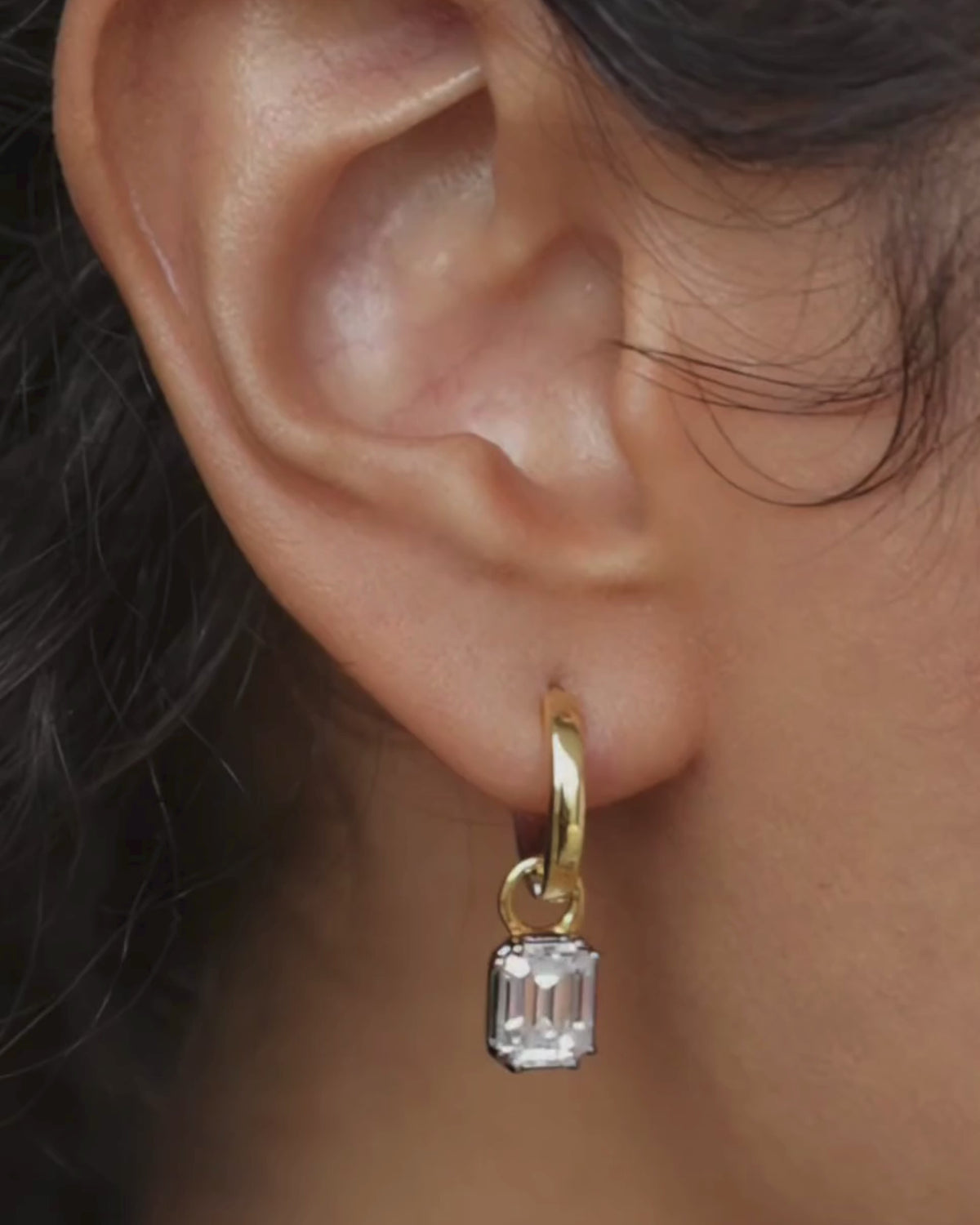 EDITH Moissanite Earring Charms
