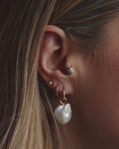 MARGOT XL Baroque Pearl Earring Charms