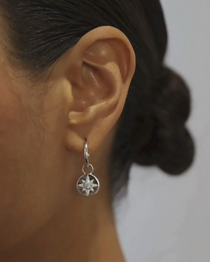 VEGA Earring Charms - Silver