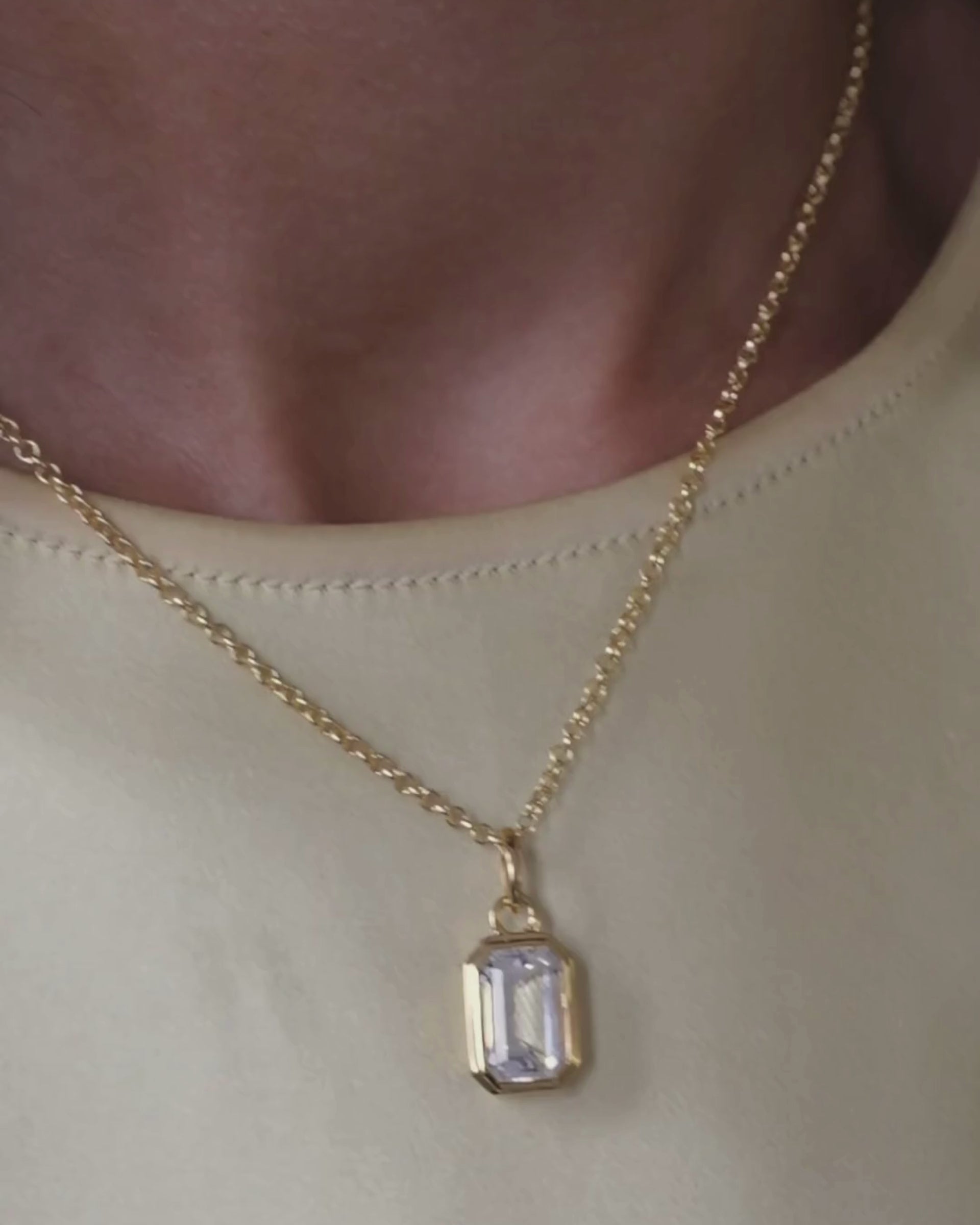 LUMI Pendant - Clear Quartz