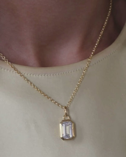 LUMI Pendant - Clear Quartz