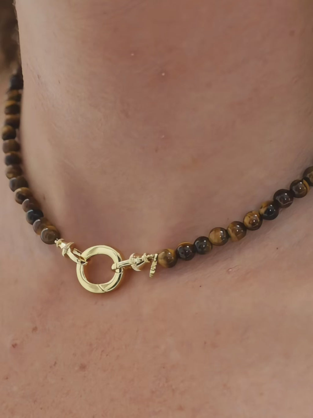 TAWNY Gemstone Beaded Necklace