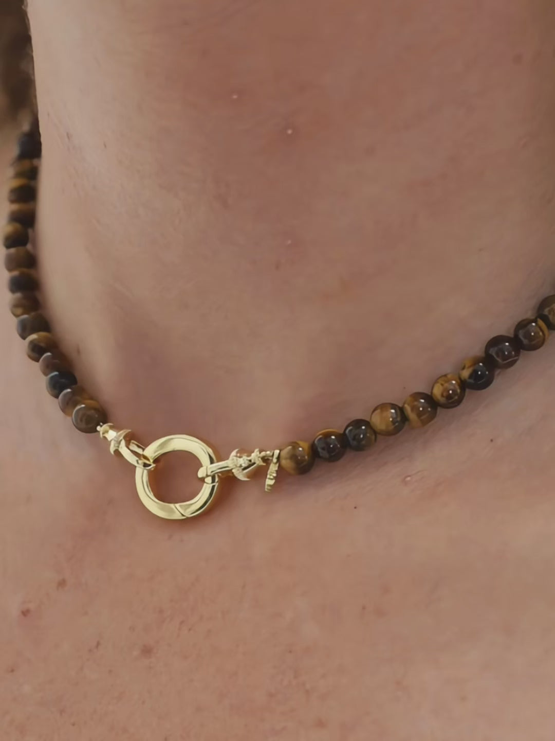 TAWNY Gemstone Beaded Necklace