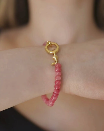 PETRA Strawberry Quartz Bracelet