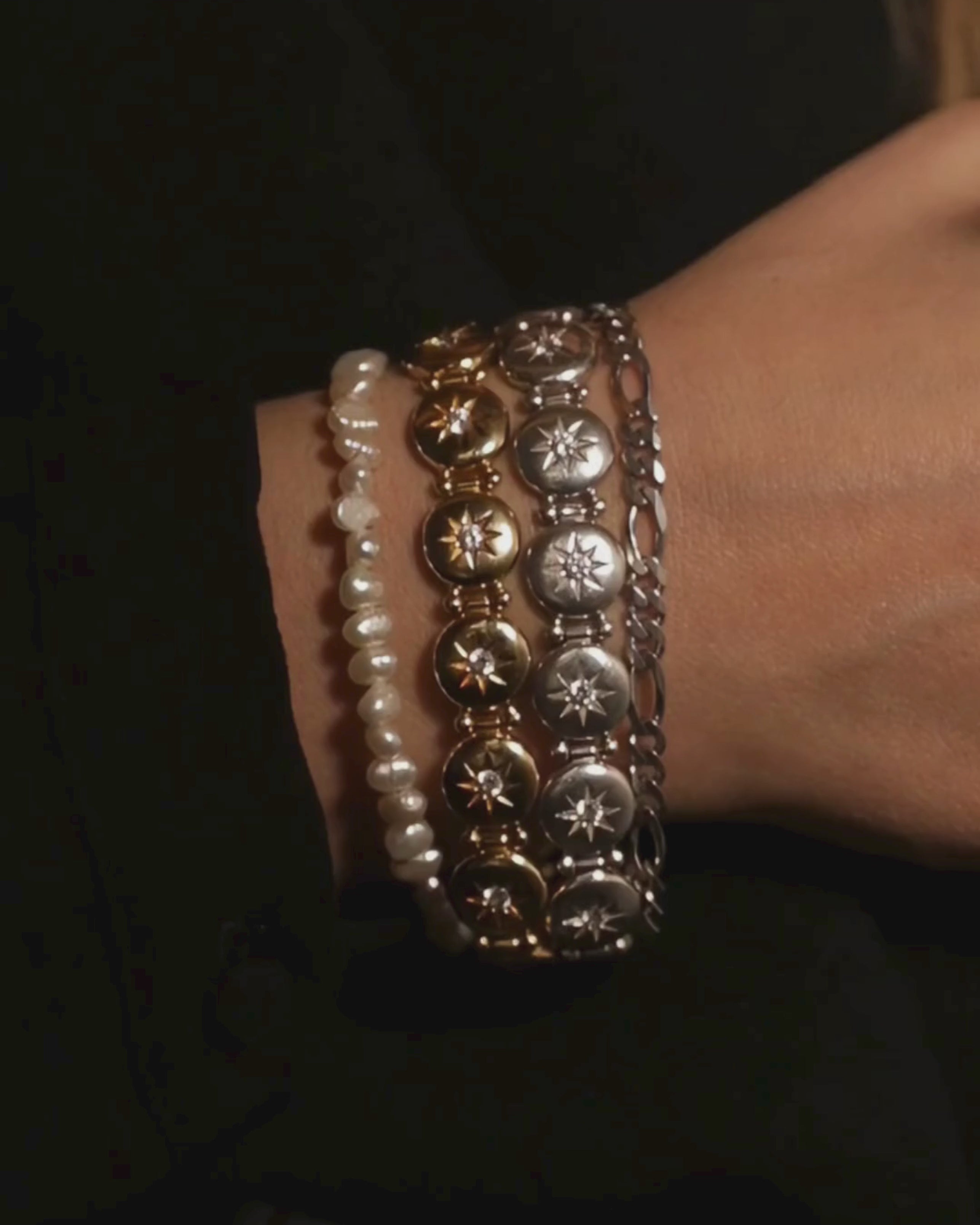 ALBA Tennis Bracelet - Silver