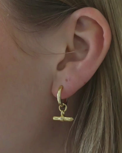 LAUREN Pointed T-Bar Earring Charms