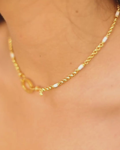 SOLEIL Necklace - White