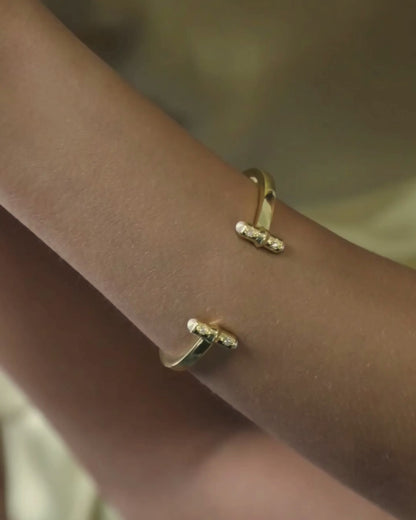 LIDDY T-Bar Cuff Bracelet