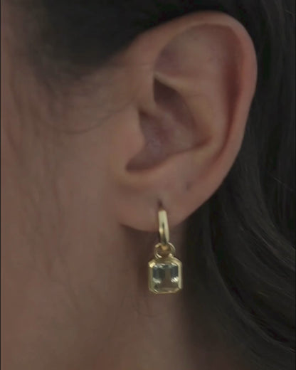 CARA / LUMI Earring Set - Lemon Quartz