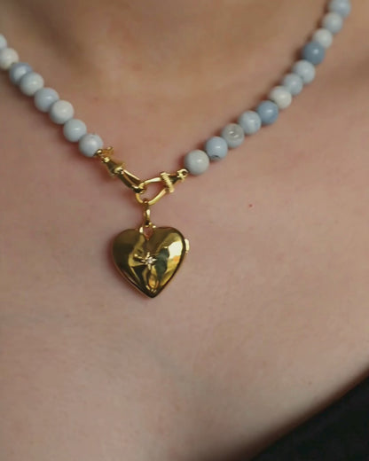 CORA Heart Locket Pendant