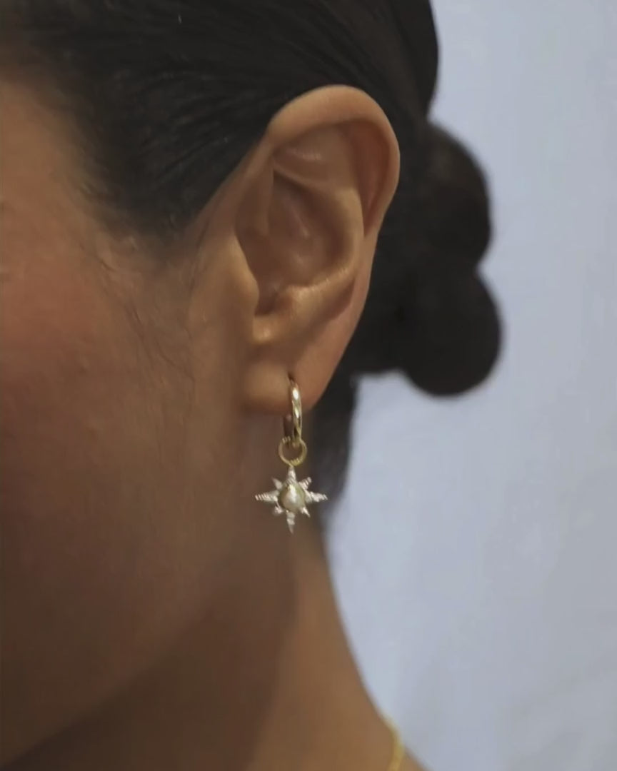LYRA Earring Charms - Pearl