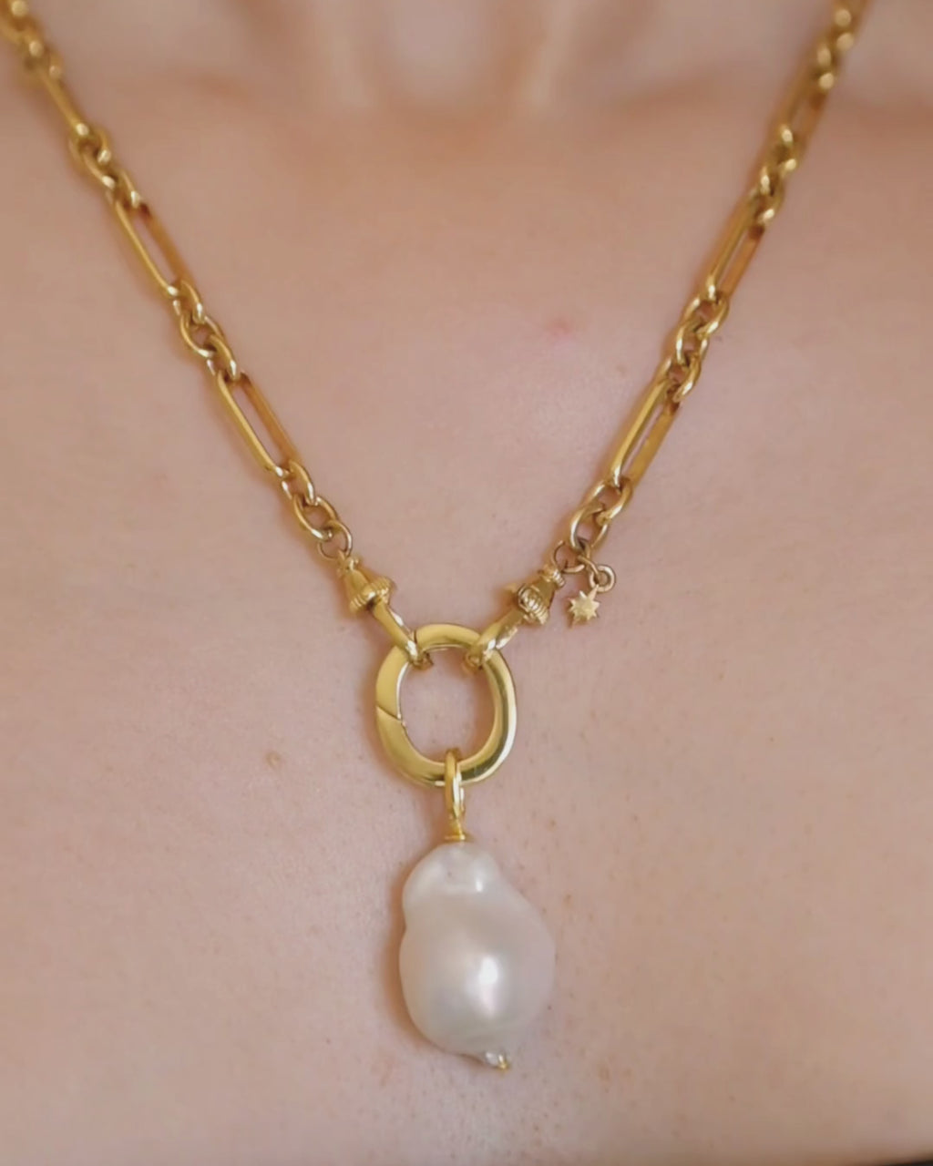 MARGOT XL Baroque Pearl Pendant