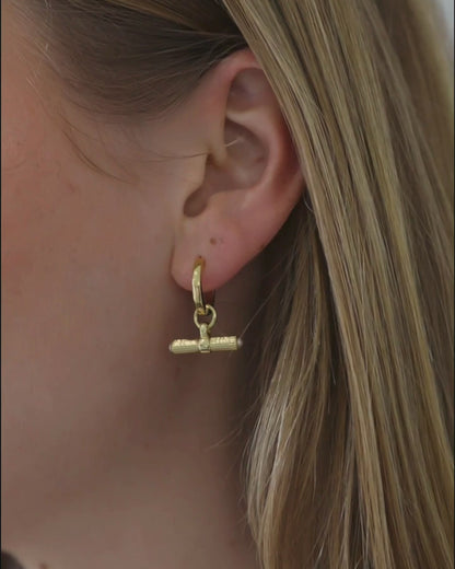 LIBBY Pearl T-Bar Earring Charms