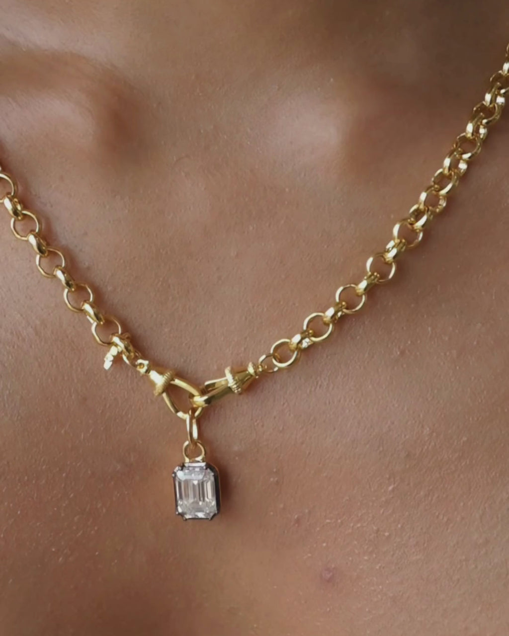 EDITH Moissanite Pendant