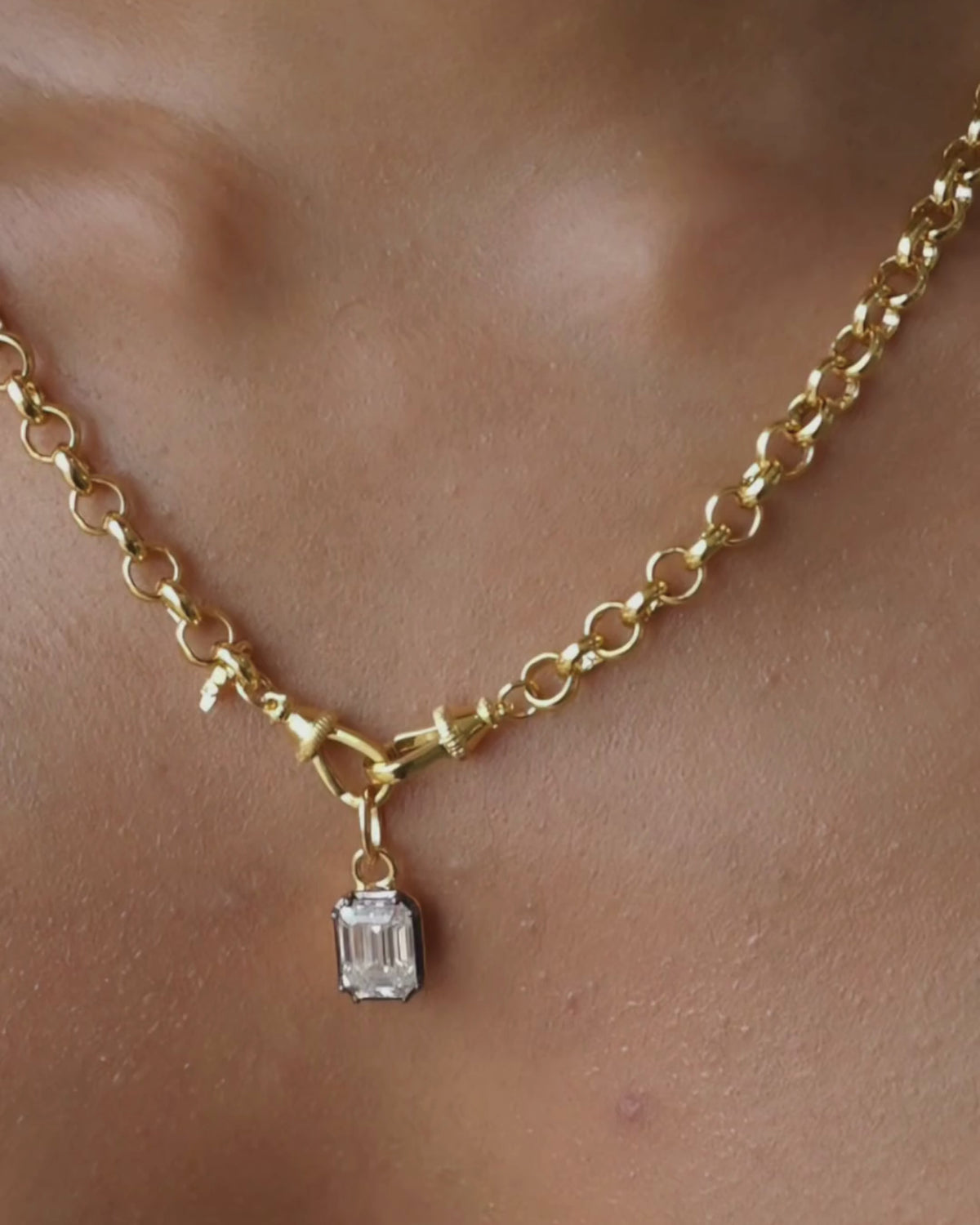 EDITH Moissanite Pendant