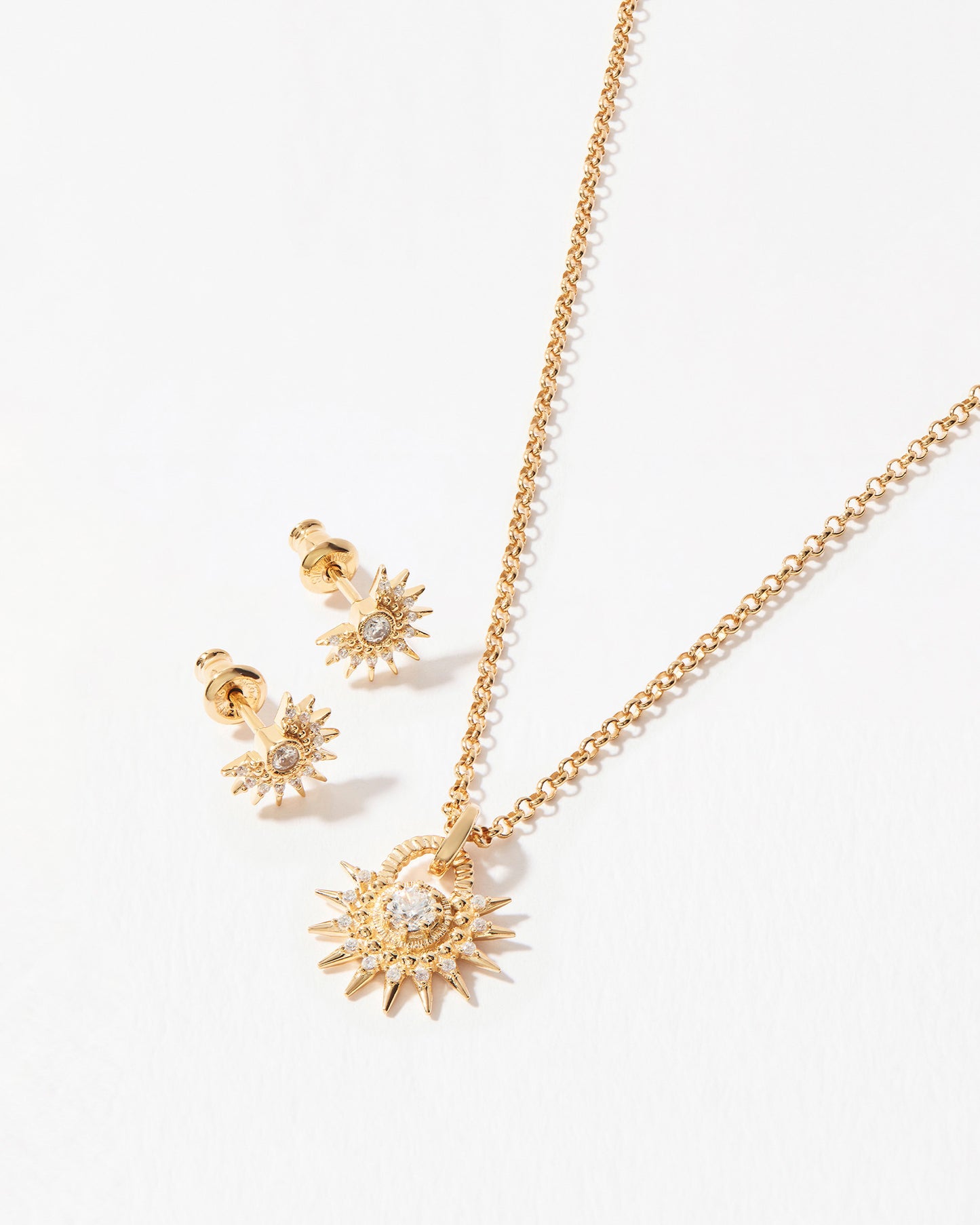 RAE Stud & Necklace Set