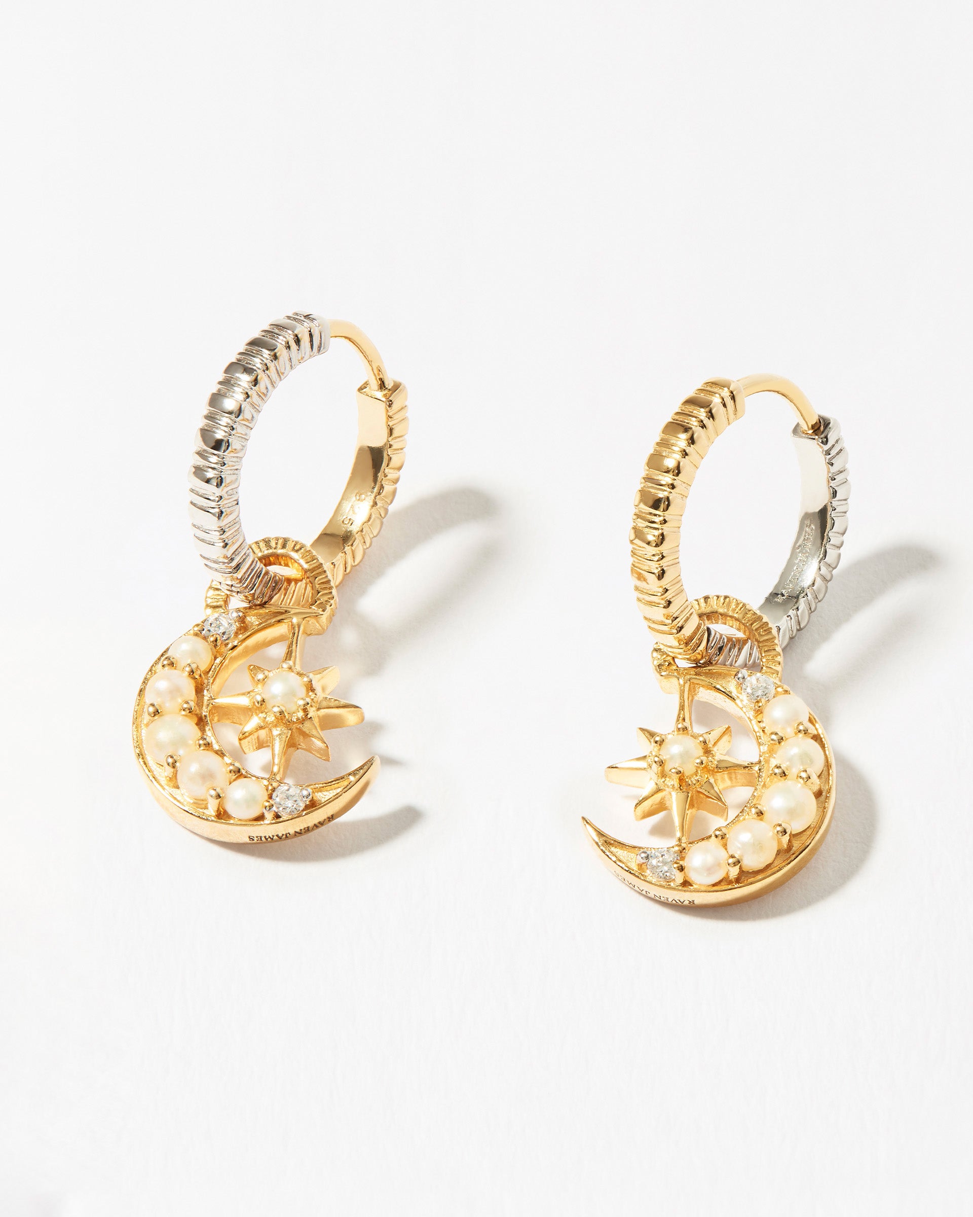 LUNA / COIN Hoop Set